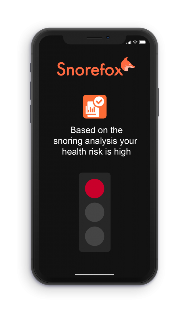 Snorefox provides an easy risk assessment of Sleep Apnea